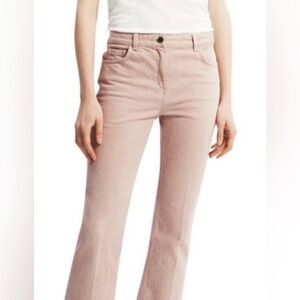NWOT Theory Straight Leg Jeans- Light Pink Sz 0